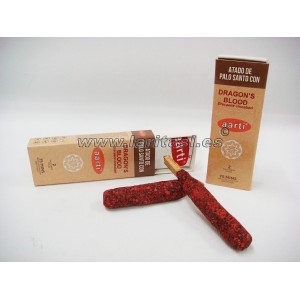 Sahumerio Aarti  Palo Santo con Dragon´s Blood 9cm